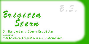 brigitta stern business card
